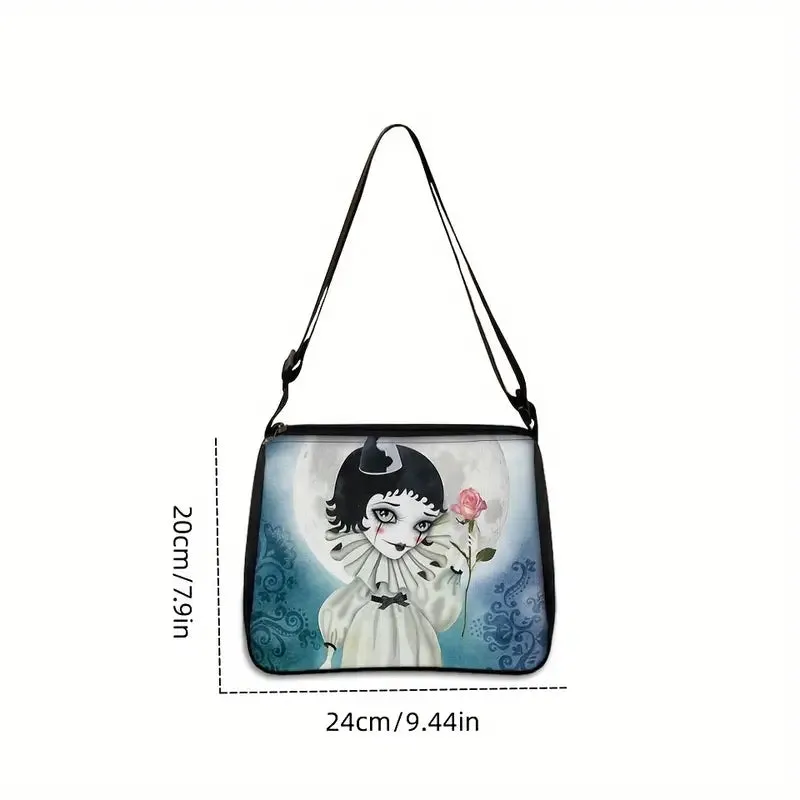 Gothic Print Crossbody bag
