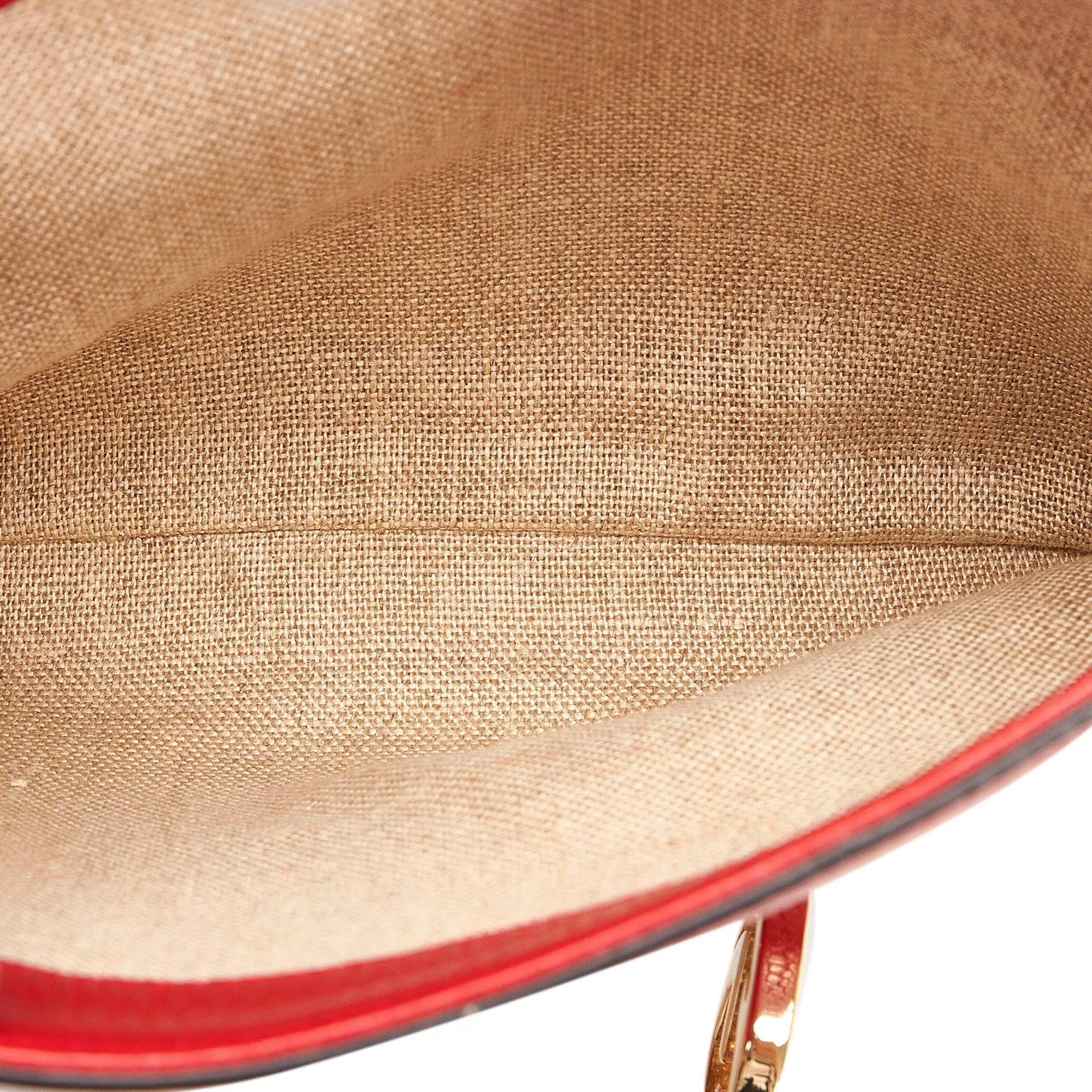 Gucci Interlocking G Red Calfskin