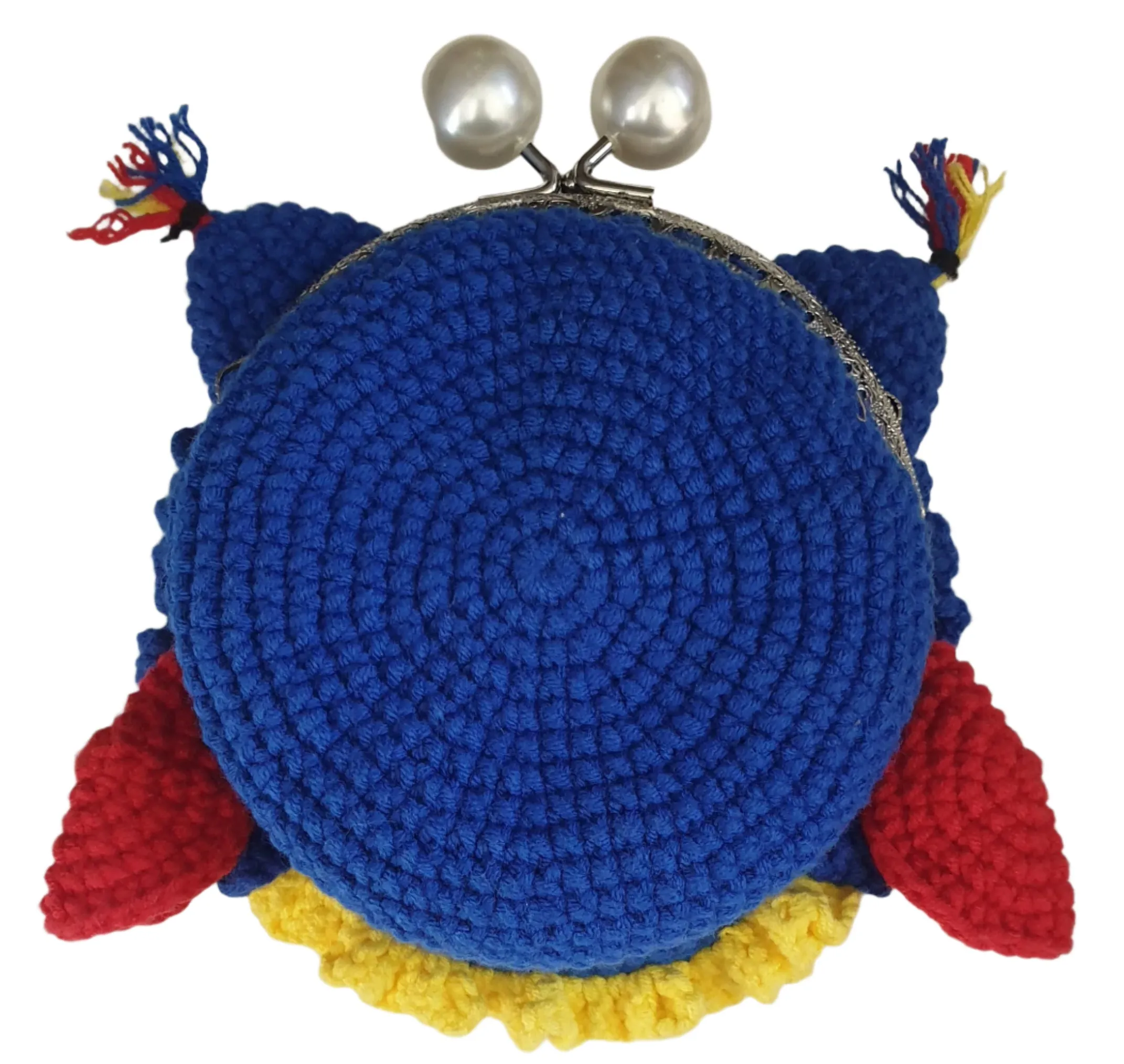 Handmade Owl Crochet Coin Purse