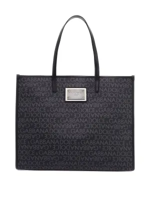 Jacquard Coated Canvas Tote