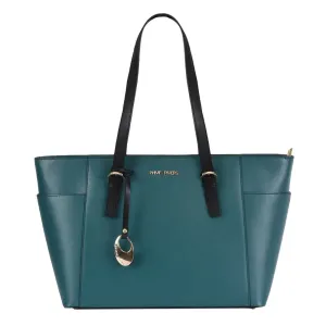 Leather Green Handbag