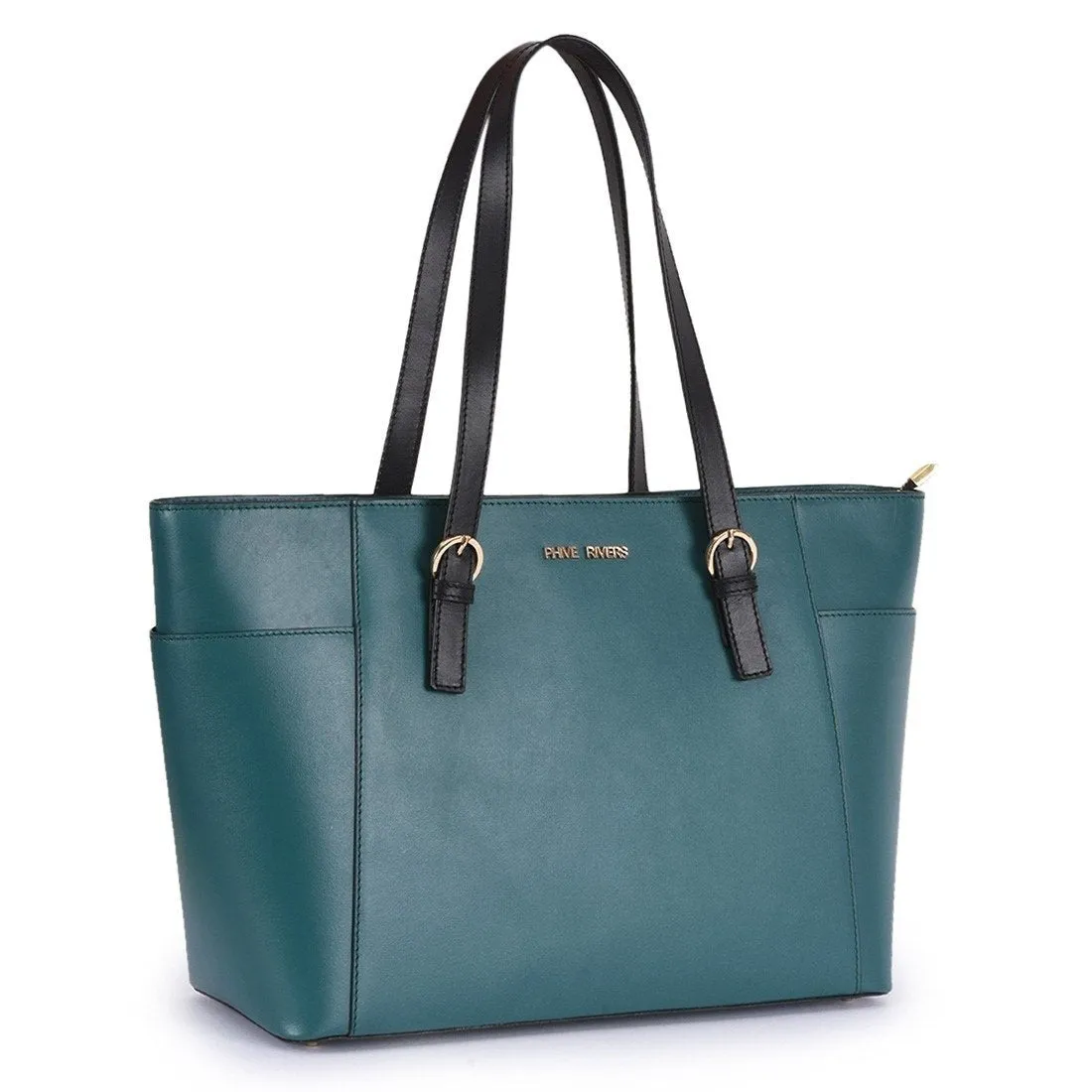 Leather Green Handbag