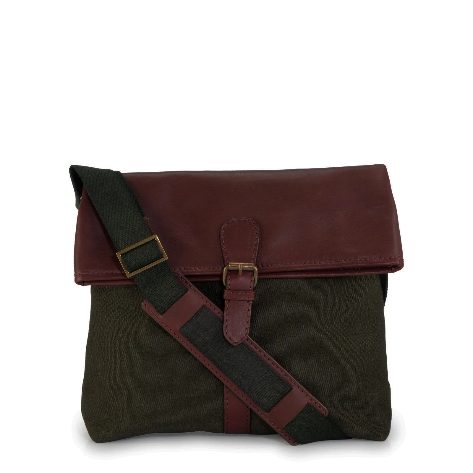 Leather Messenger Bag - PR1116