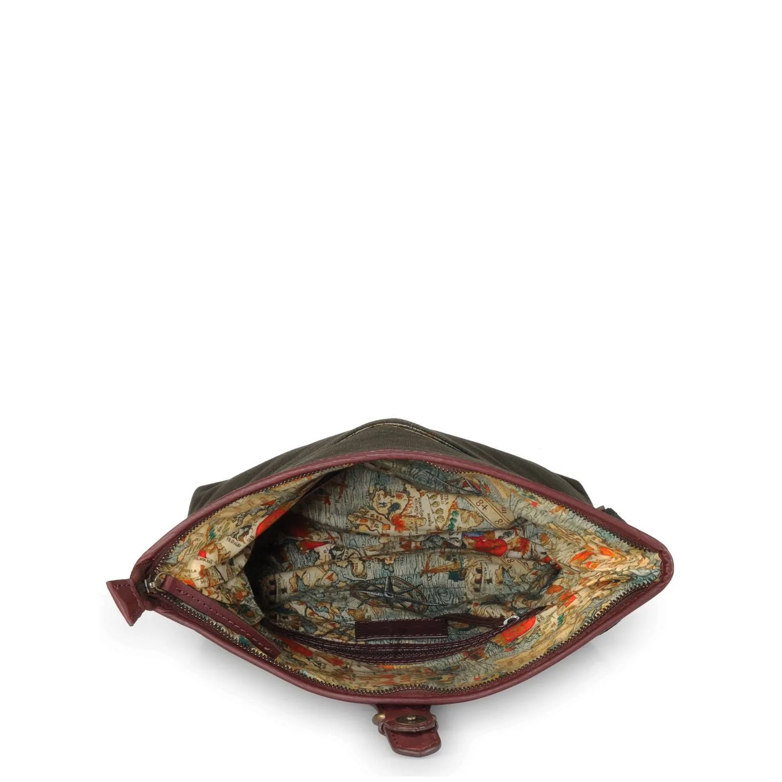 Leather Messenger Bag - PR1116