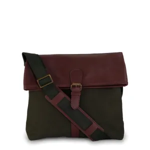 Leather Messenger Bag - PR1116