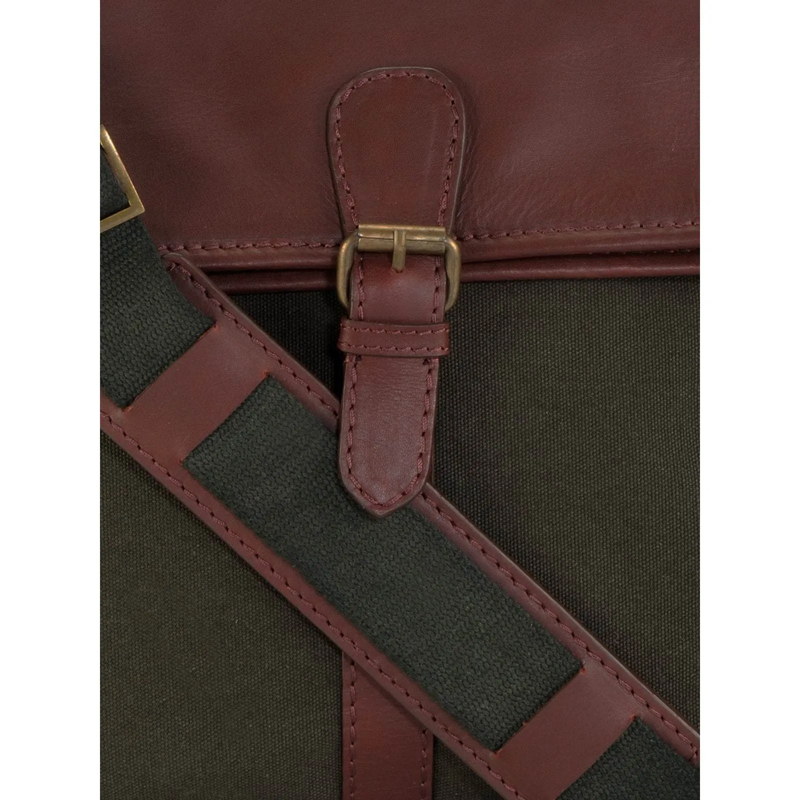 Leather Messenger Bag - PR1116