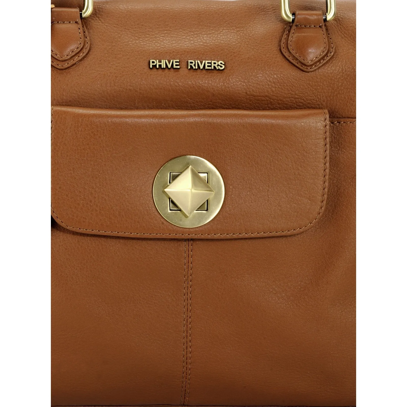 Leather Shoulder Bag - PR1084