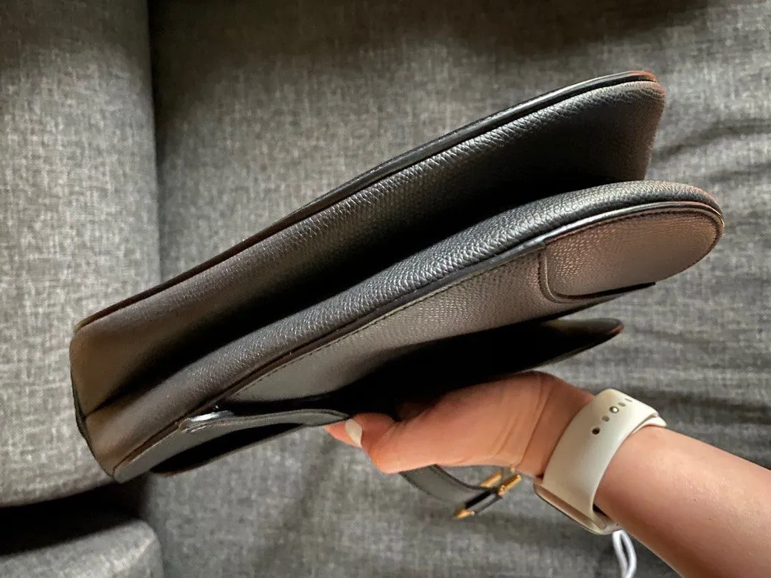<b> DIOR </b> <br>Saddle Grained Calfskin