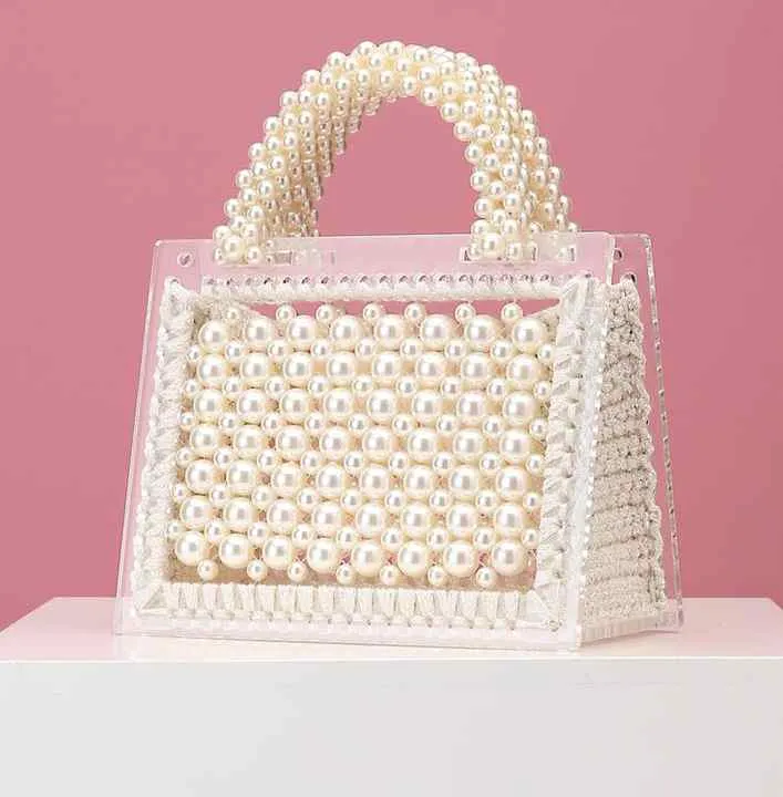 Luxury Designer Pearl Bag-حقيبة يد فاخرة