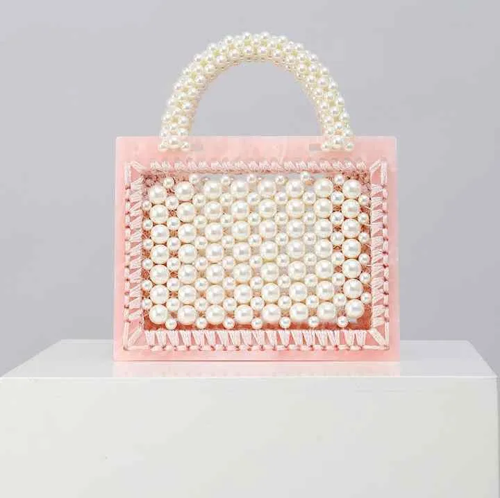 Luxury Designer Pearl Bag-حقيبة يد فاخرة