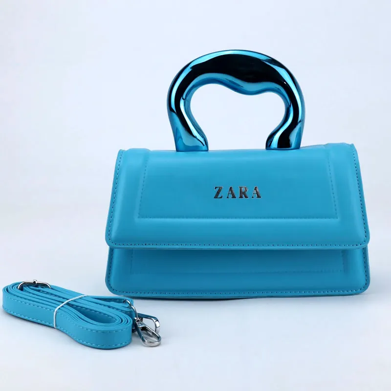 Luxury Top Handle Flap Open Shoulder Messenger Bag #22
