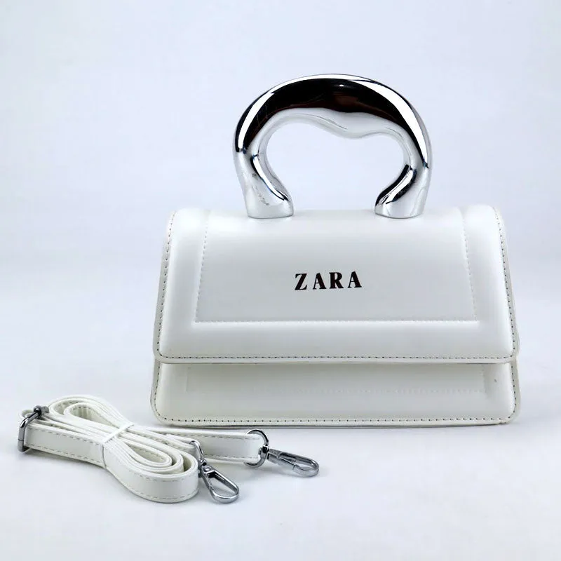 Luxury Top Handle Flap Open Shoulder Messenger Bag #22