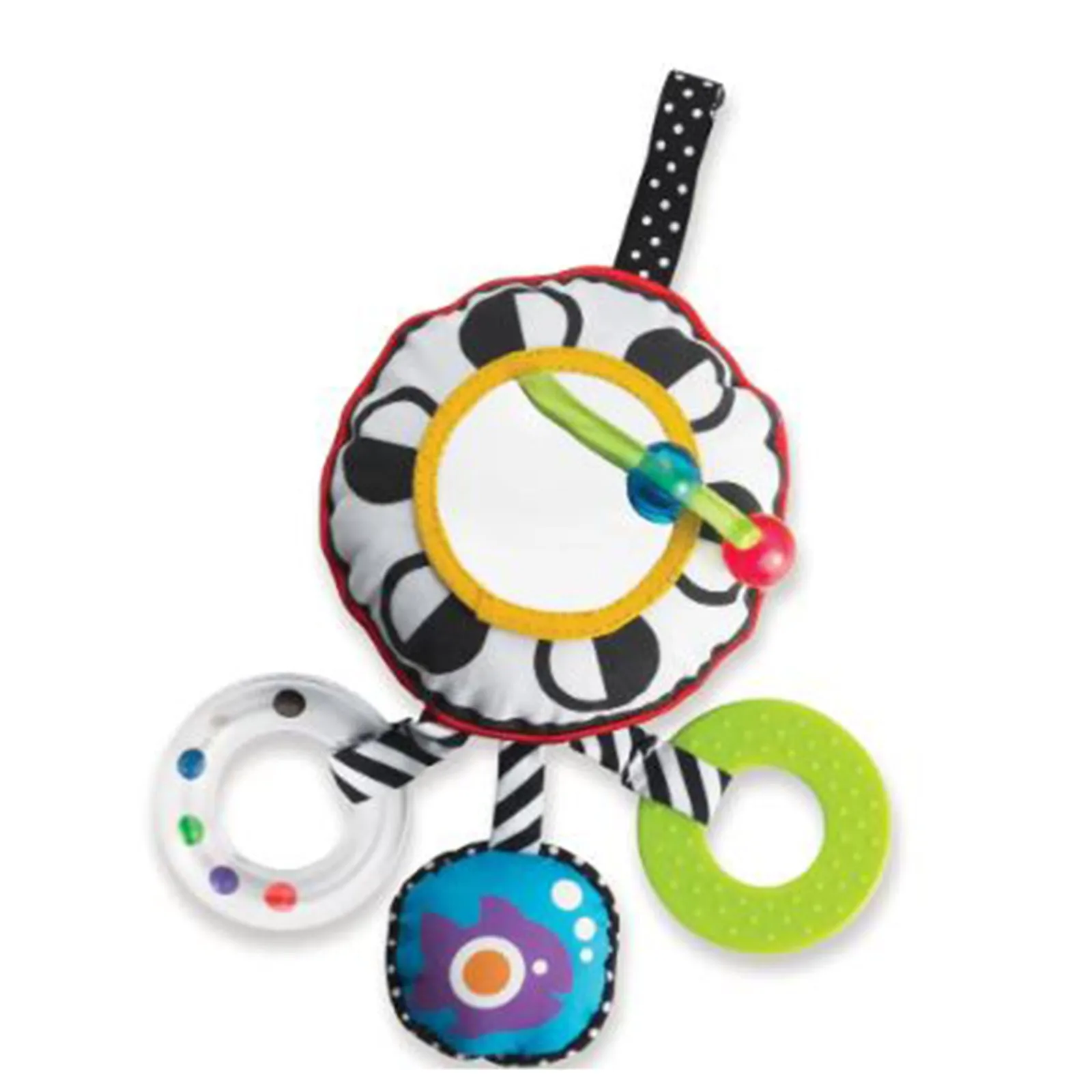 Manhattan Toy Wimmer Sight And Sound Rattle Activity Travel Toy