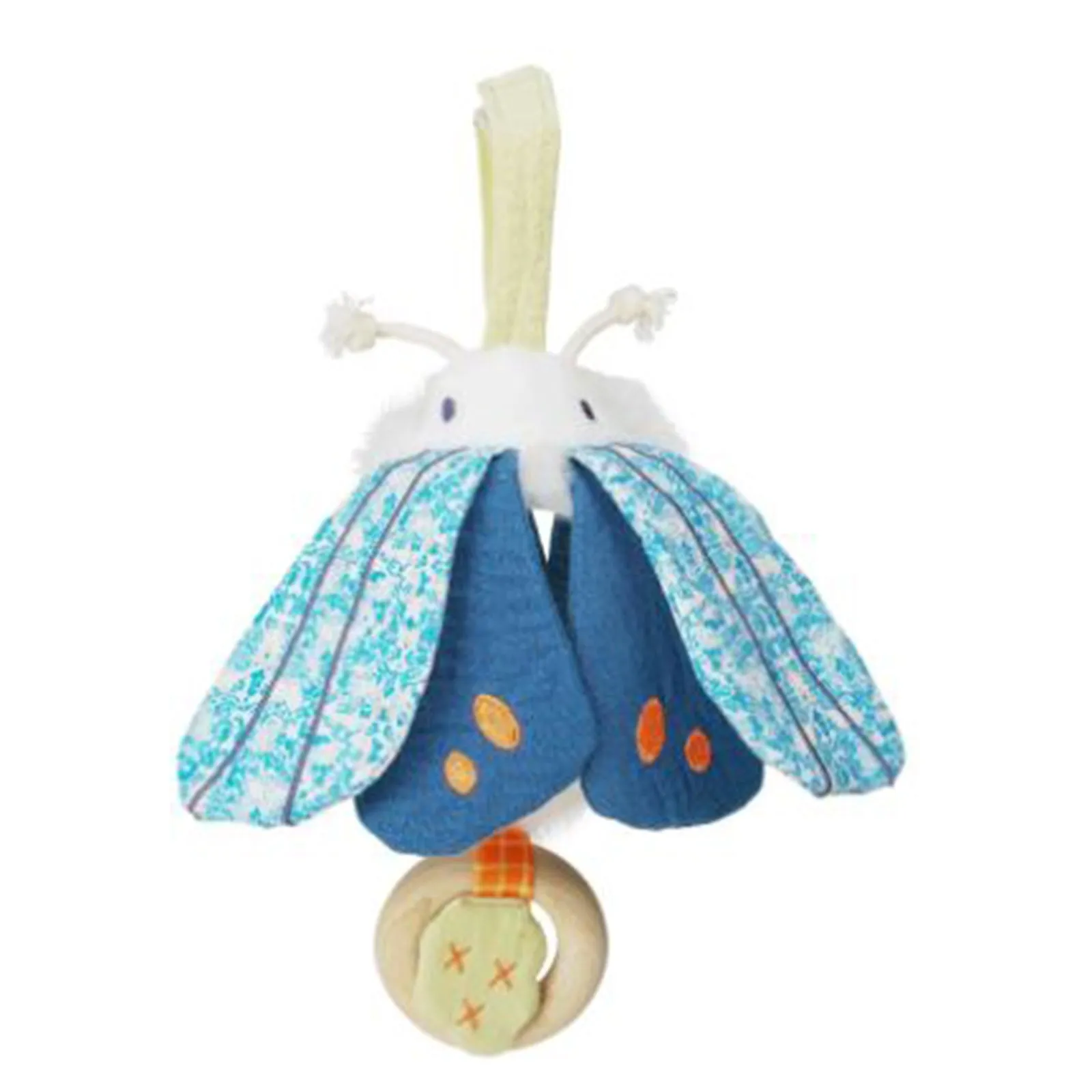 Manhattan Toys Folklore Luna Rattle Baby Take Along Toy