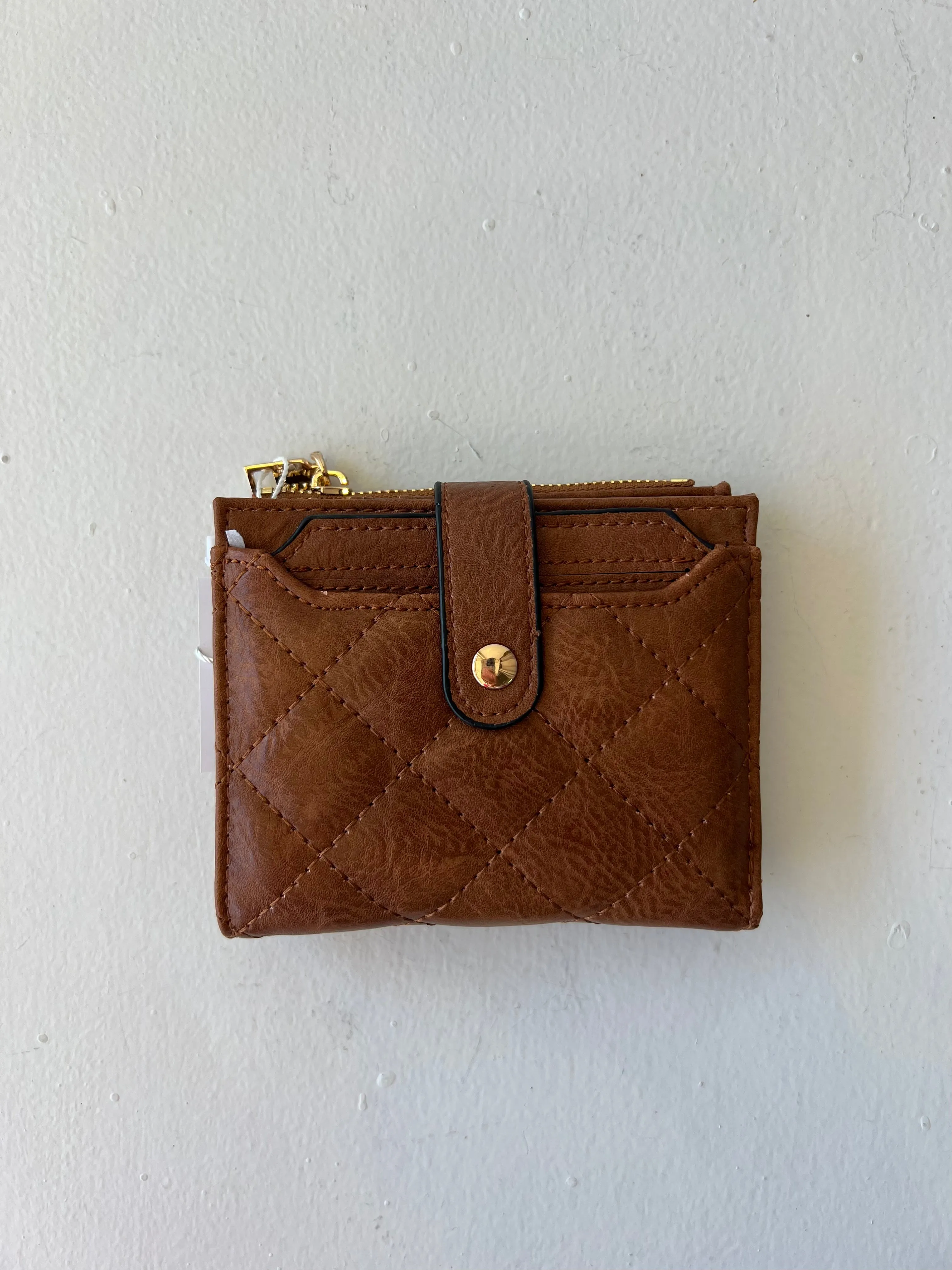 MELODY QUILTED ZIP TOP WALLET
