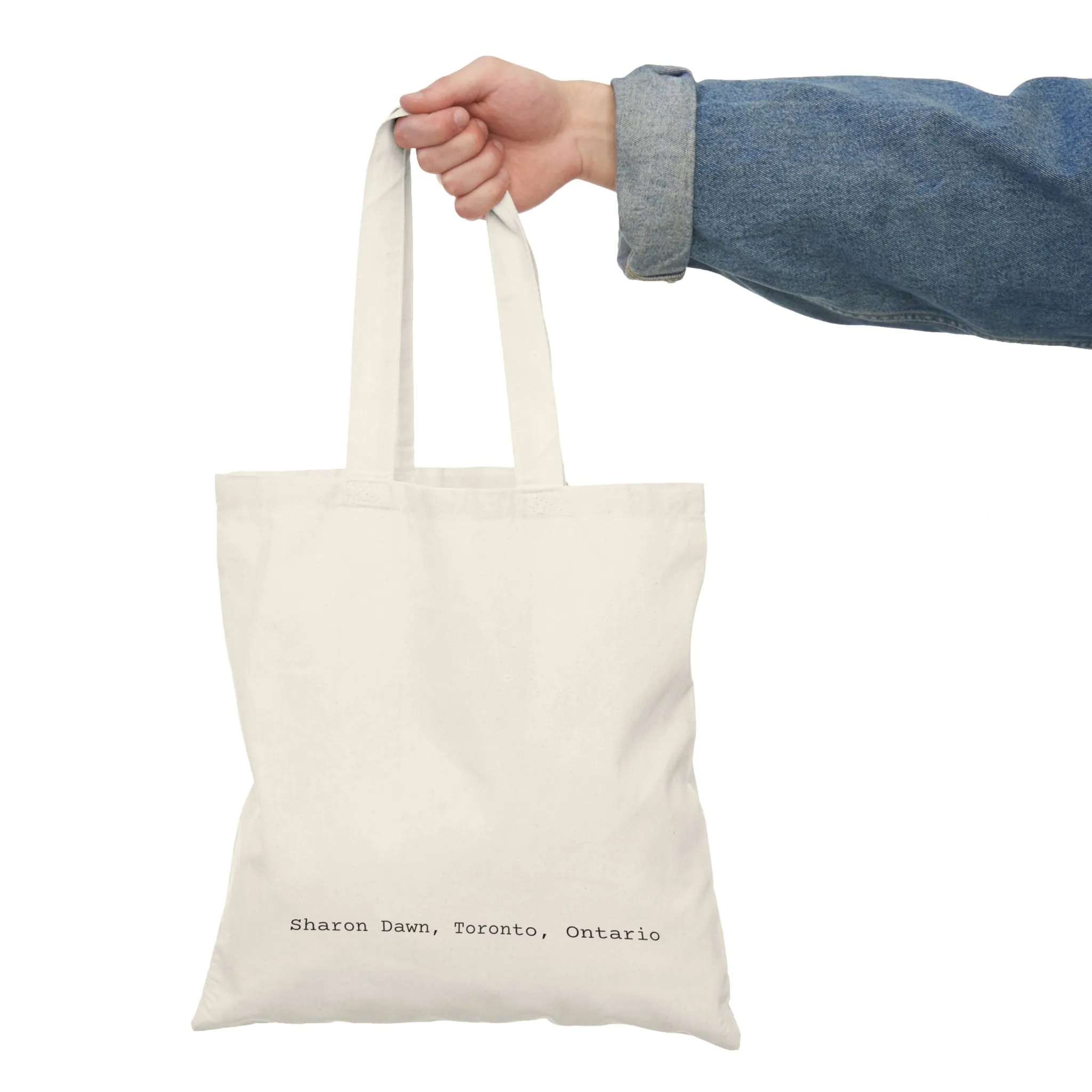 Mel's Diner - Natural Tote Bag ~ Sharon Dawn Collection