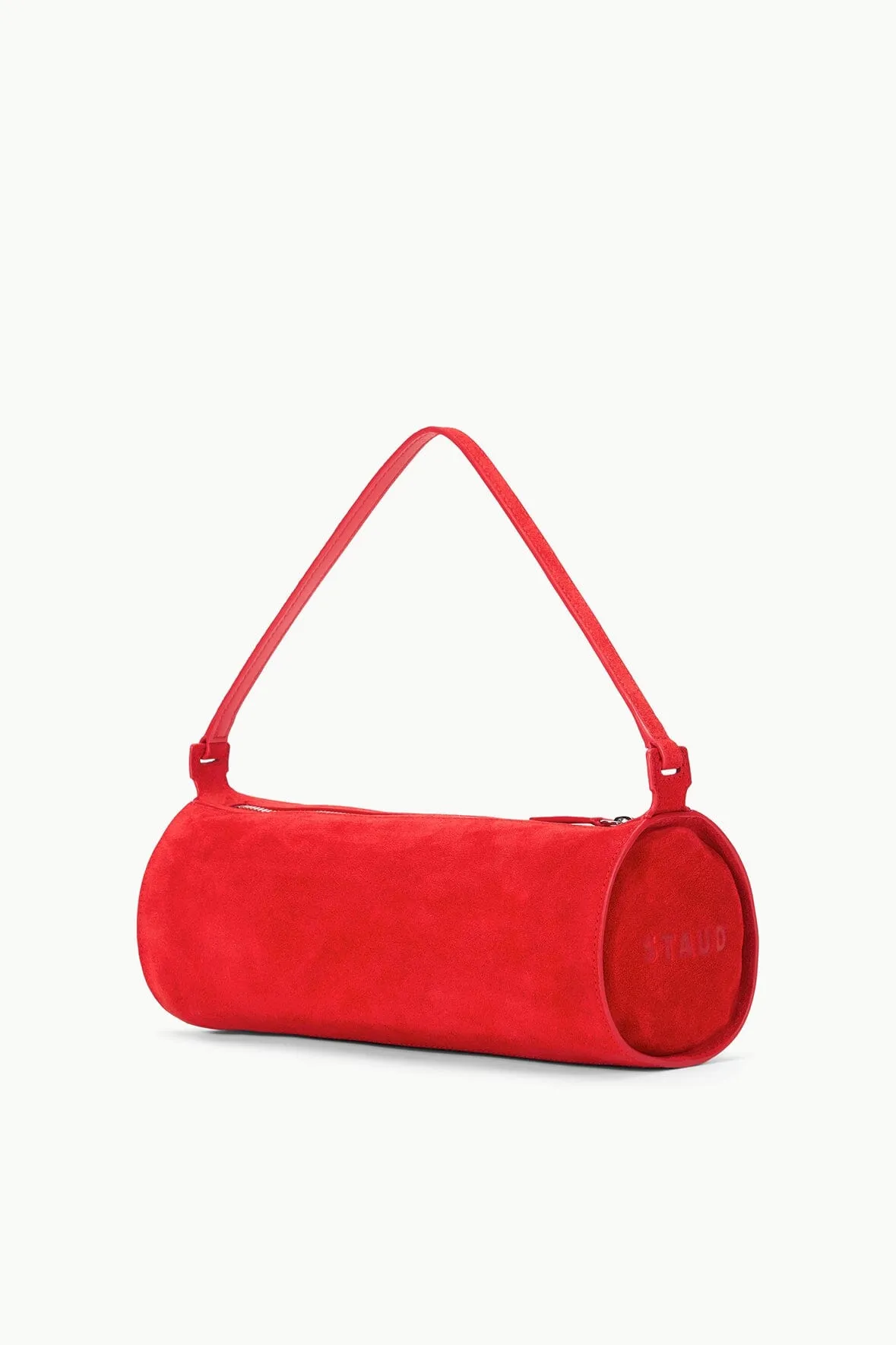 MINI TARU BAG IN RED ROSE SUEDE