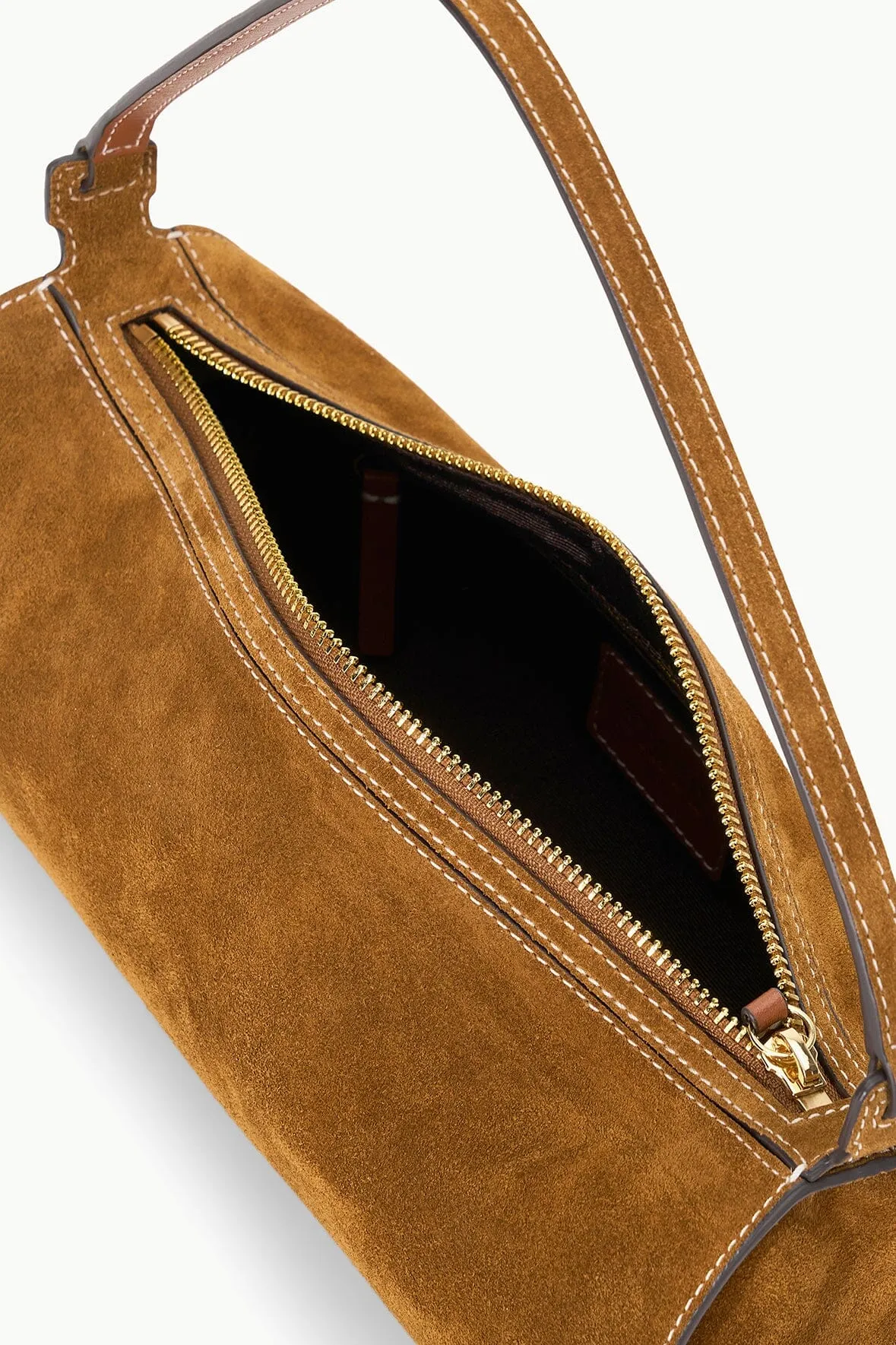 MINI TARU BAG IN TAN SUEDE