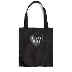NYLON RIP-STOP HEART TOTE BAG