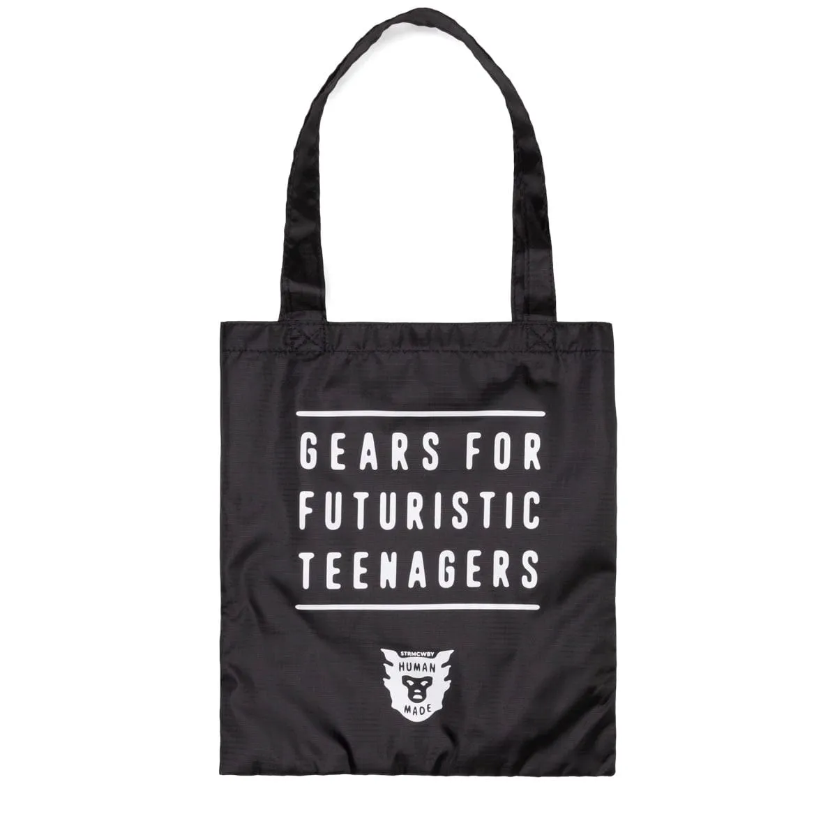NYLON RIP-STOP HEART TOTE BAG