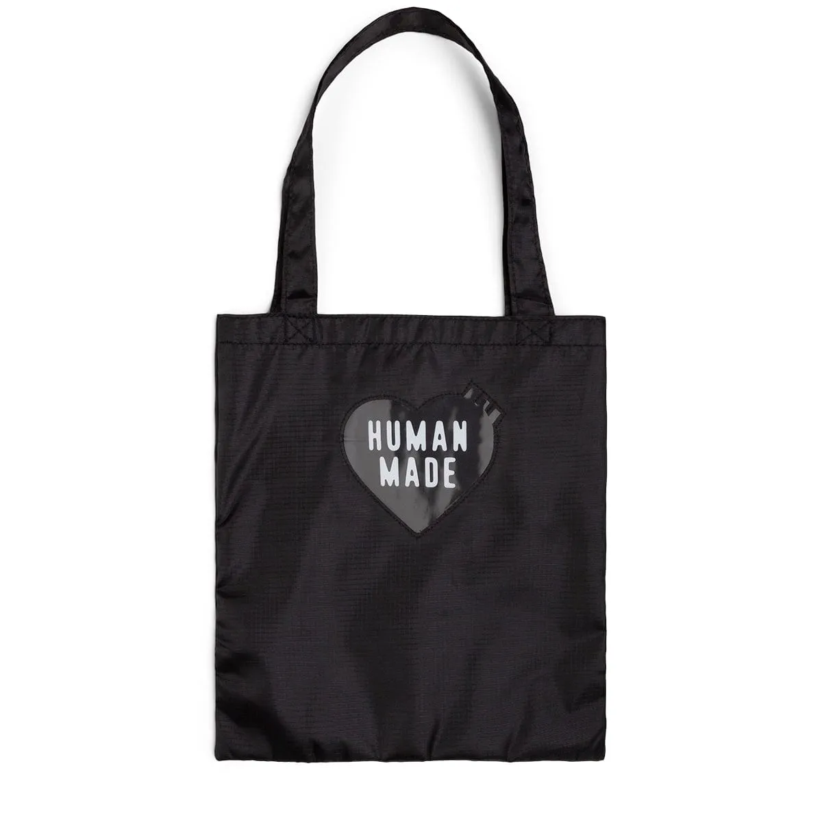 NYLON RIP-STOP HEART TOTE BAG