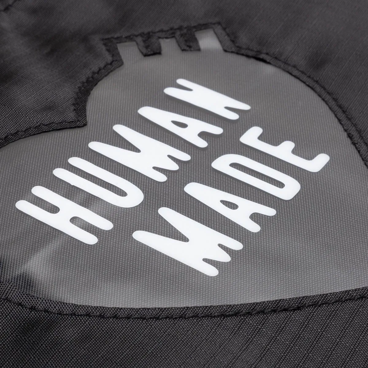 NYLON RIP-STOP HEART TOTE BAG