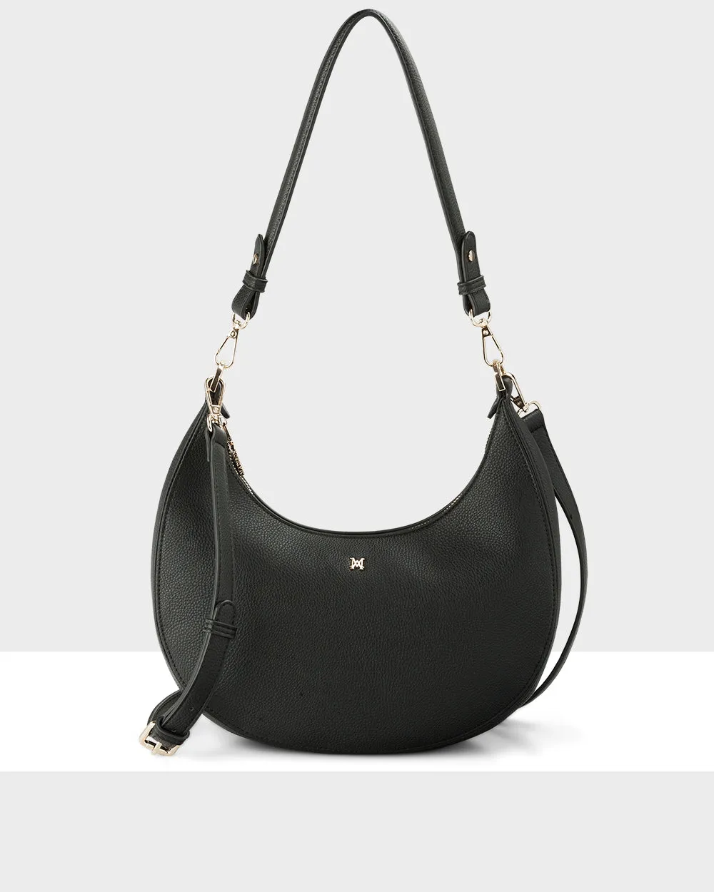 Pia Cresent Shoulder Bag with Crossbody Strap   Aztec Strap