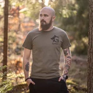 Premium Tee, Grimfrost Logo, Green