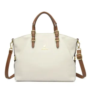 PU leather solid colour shoulder Bags