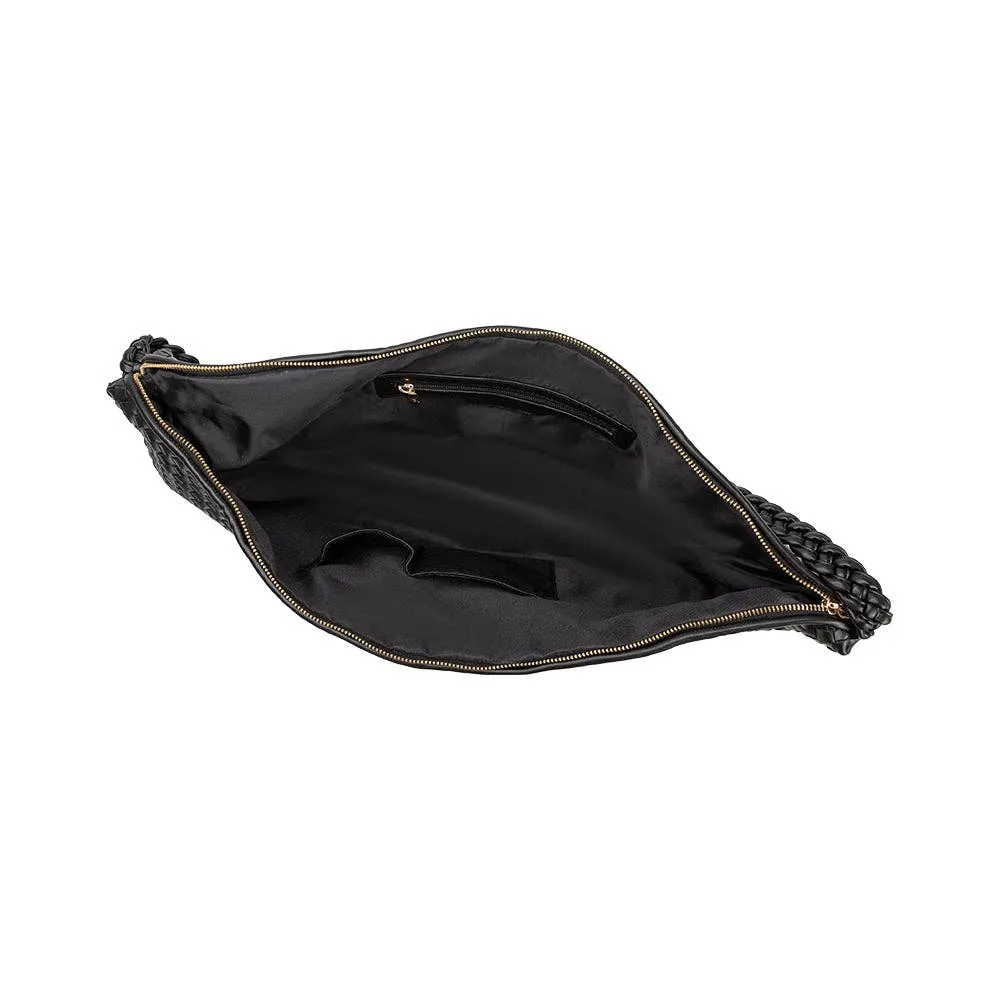 Raquel Black XL Recycled Shoulder Bag