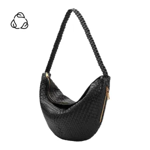 Raquel Black XL Recycled Shoulder Bag