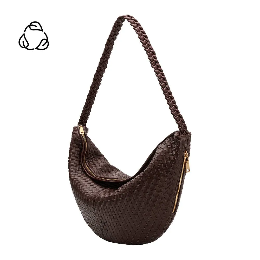 Raquel Espresso XL Recycled Shoulder Bag