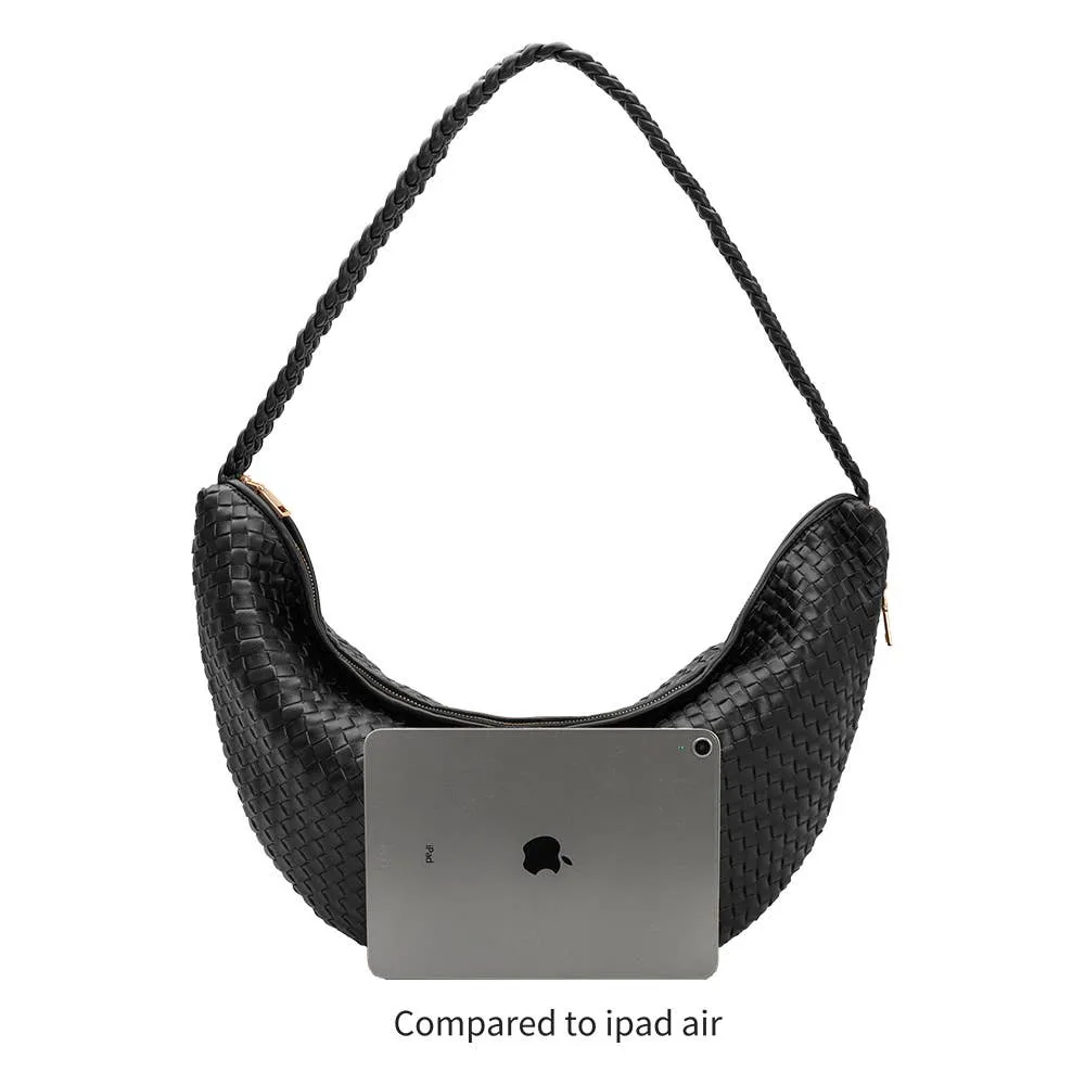 Raquel Espresso XL Recycled Shoulder Bag
