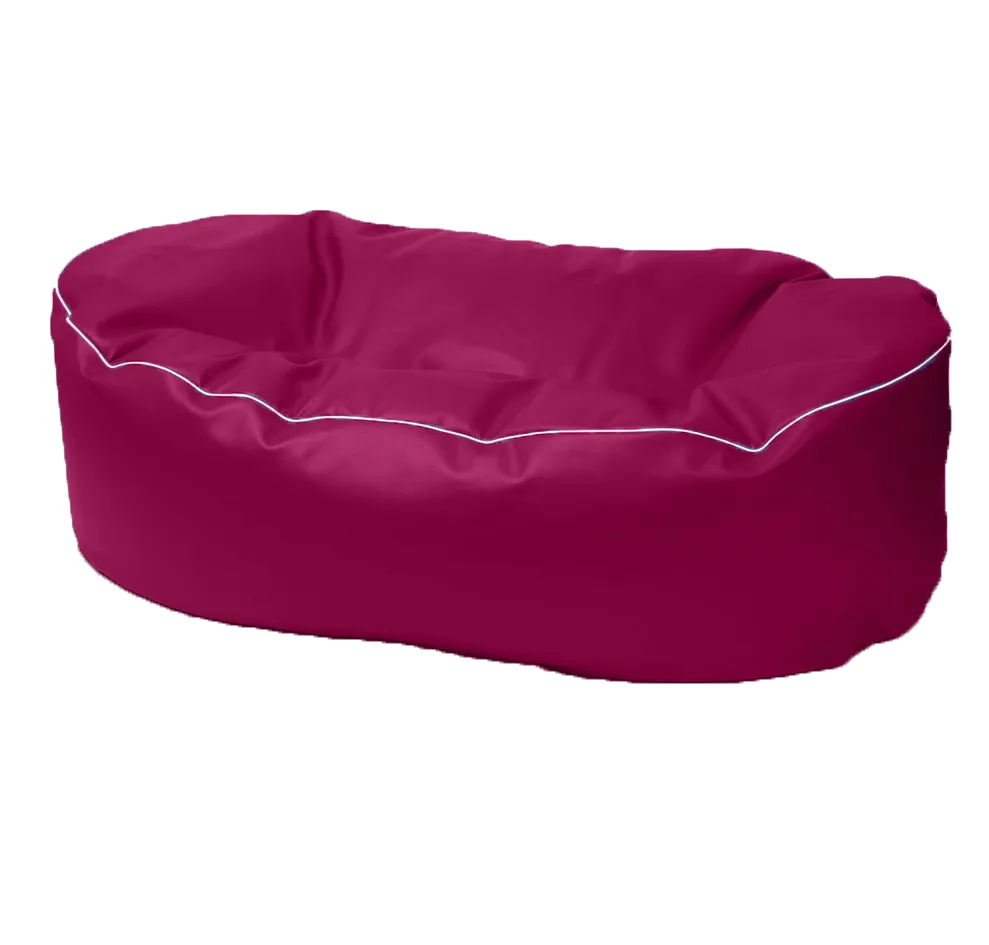 Retro 2 Metre Vinyl Austex Couch in Assorted Colours