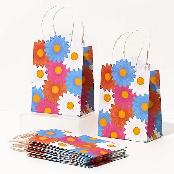Retro Daisy Treat Bags-8pk. JN23 S9135