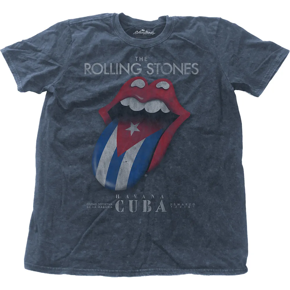 Rolling Stones T-shirt - Havana Cuba, Wash Collection