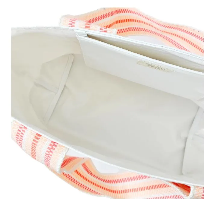 Salmon Cabana Tote