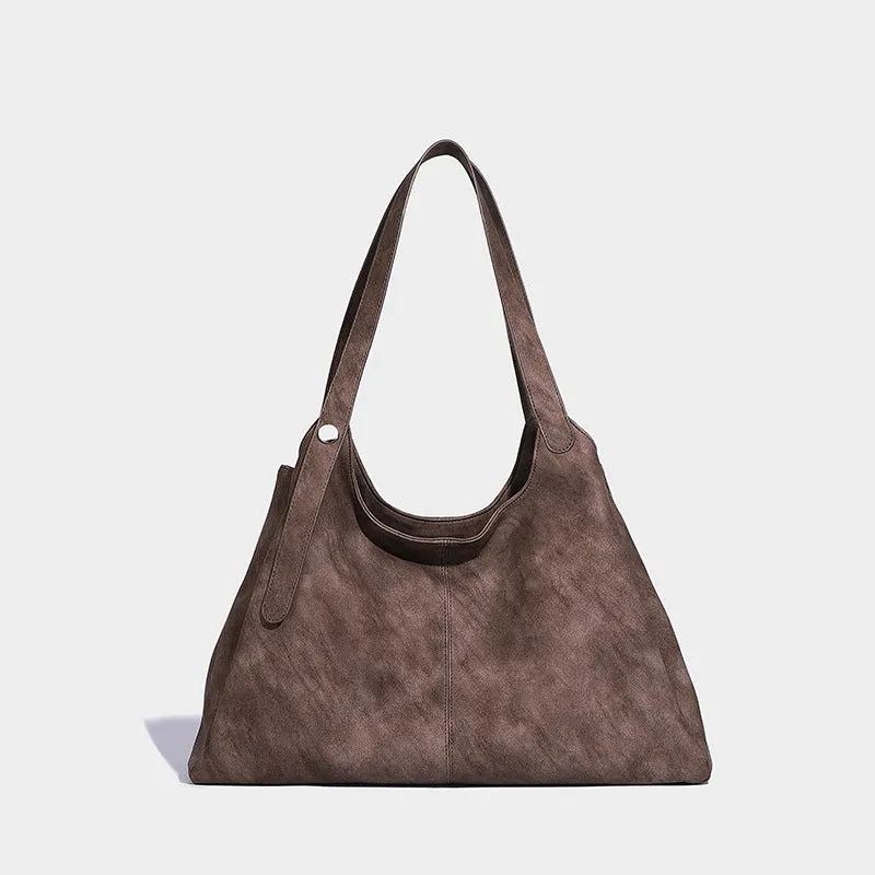 SEALBEER Hot trade New bag women's retro large-capacity tote bag simple and versatile underarm bag women's handbag shoulder bag