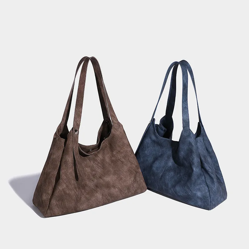 SEALBEER Hot trade New bag women's retro large-capacity tote bag simple and versatile underarm bag women's handbag shoulder bag