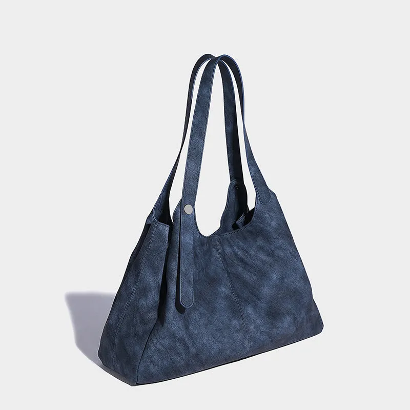 SEALBEER Hot trade New bag women's retro large-capacity tote bag simple and versatile underarm bag women's handbag shoulder bag