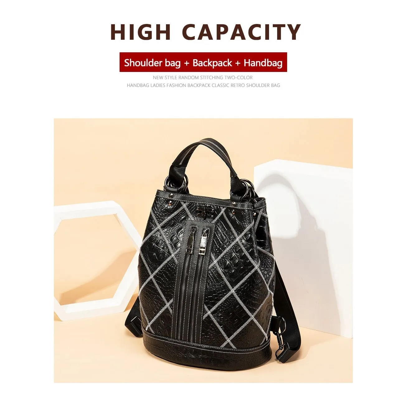 Serpatura Chic Casual Backpack