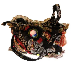 Shabby Chic Bag - Black