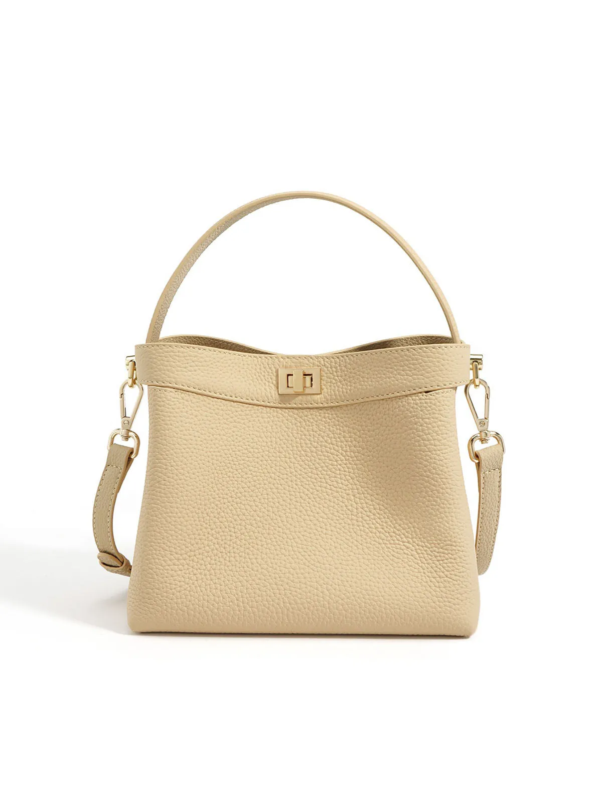 Simple Commuting Bucket Crossbody Bag
