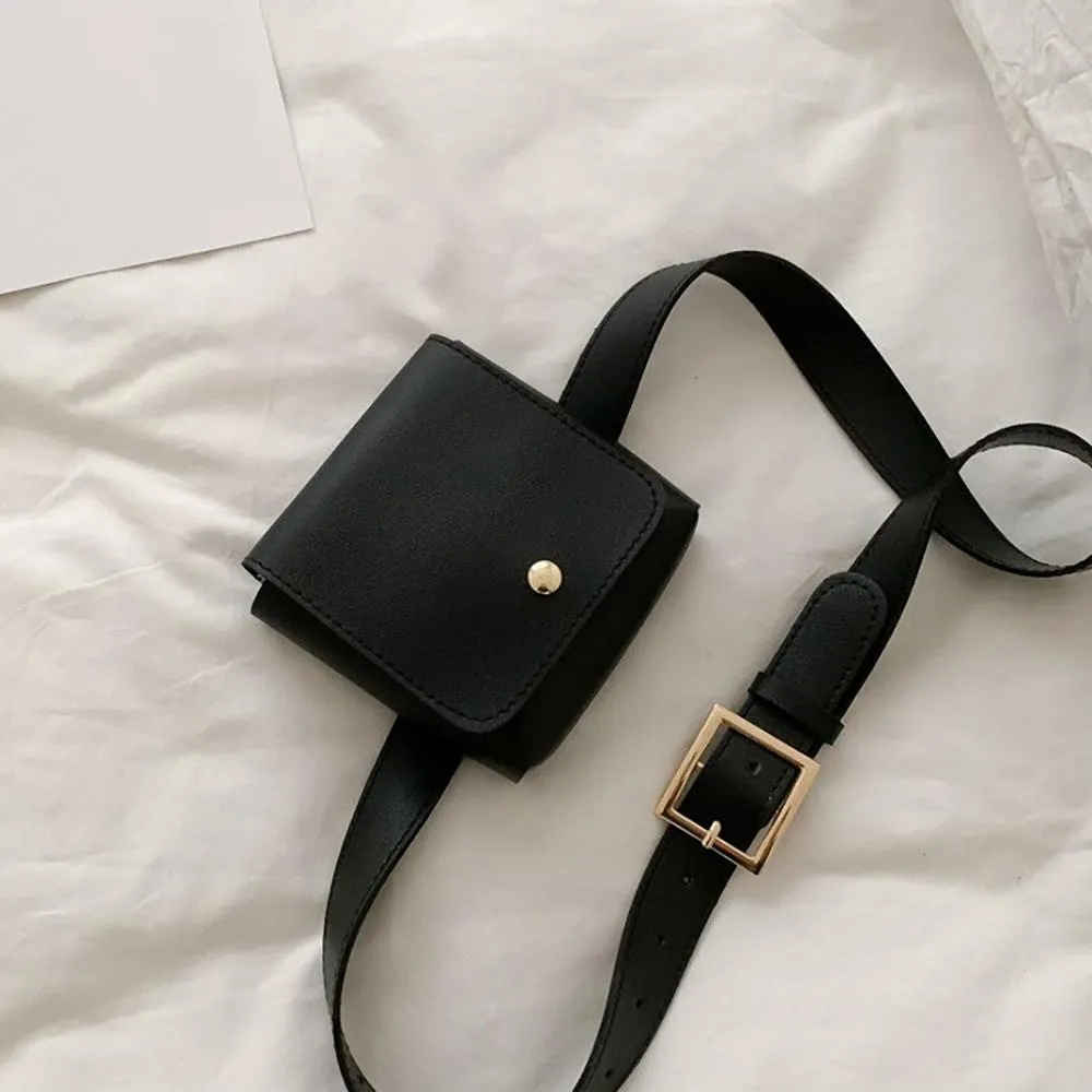 Small and Simple Minimalist Square Crossbody Bag