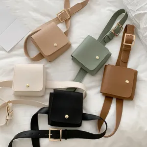 Small and Simple Minimalist Square Crossbody Bag