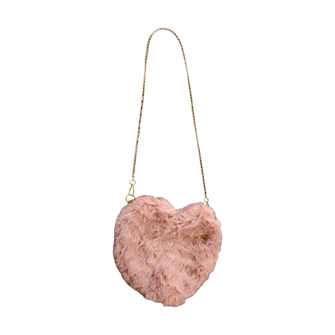 SMALL BAG Fluffy Loveheart Style