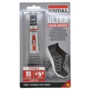 SOUDAL ULTRA Repair Adhesive All Materials Waterproof Transparent 20ml 134478
