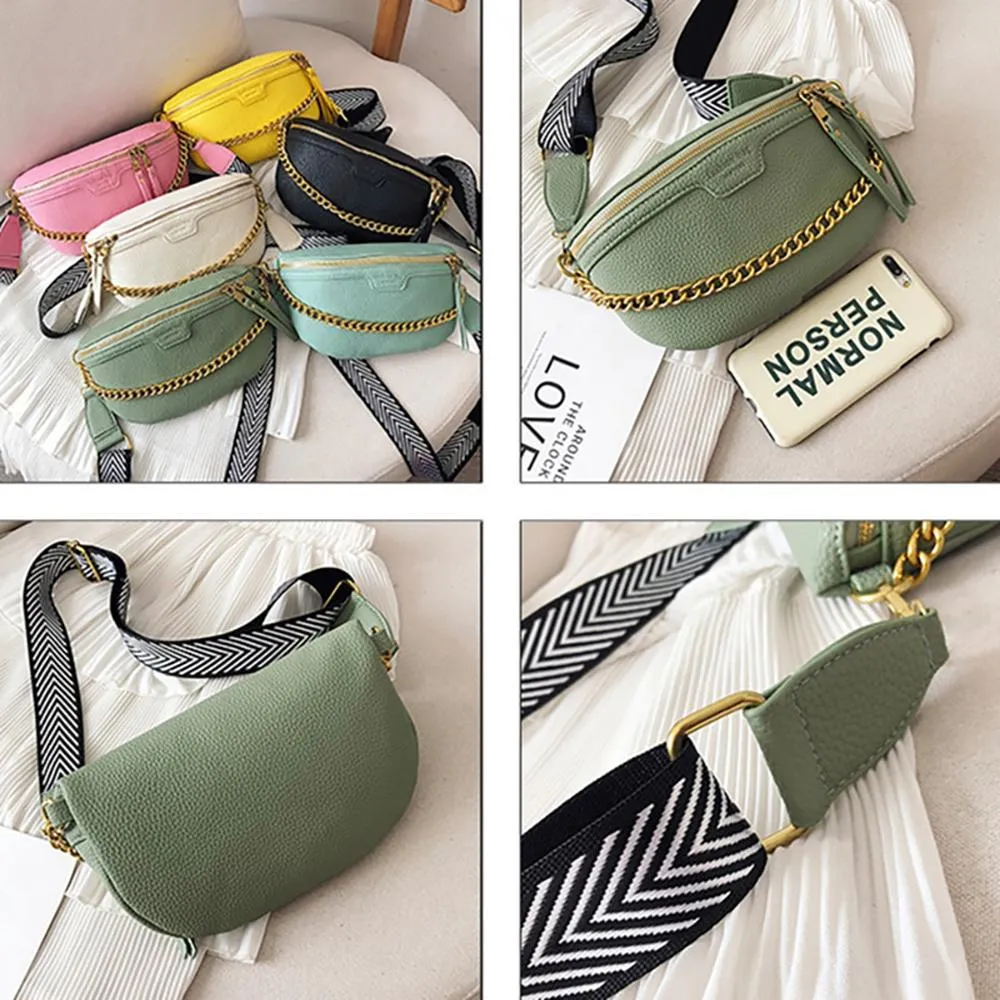 Street Style Chain Fanny Pack Waist Bag