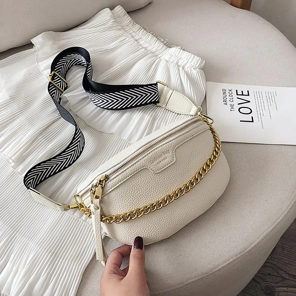 Street Style Chain Fanny Pack Waist Bag
