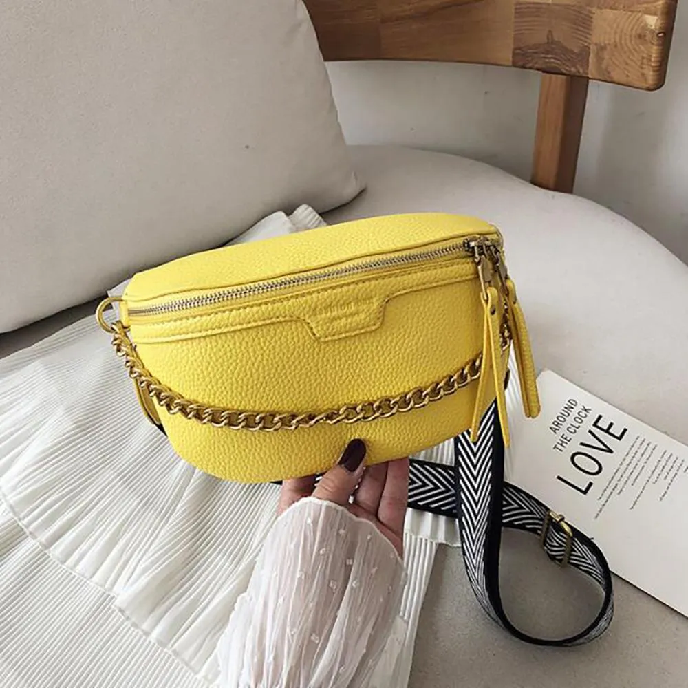 Street Style Chain Fanny Pack Waist Bag